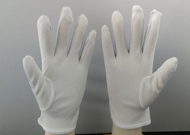ESD Stripe Splicing Anti Static Hand Gloves Point Plastic Washable Material